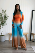 Trench Jumpsuit Set
