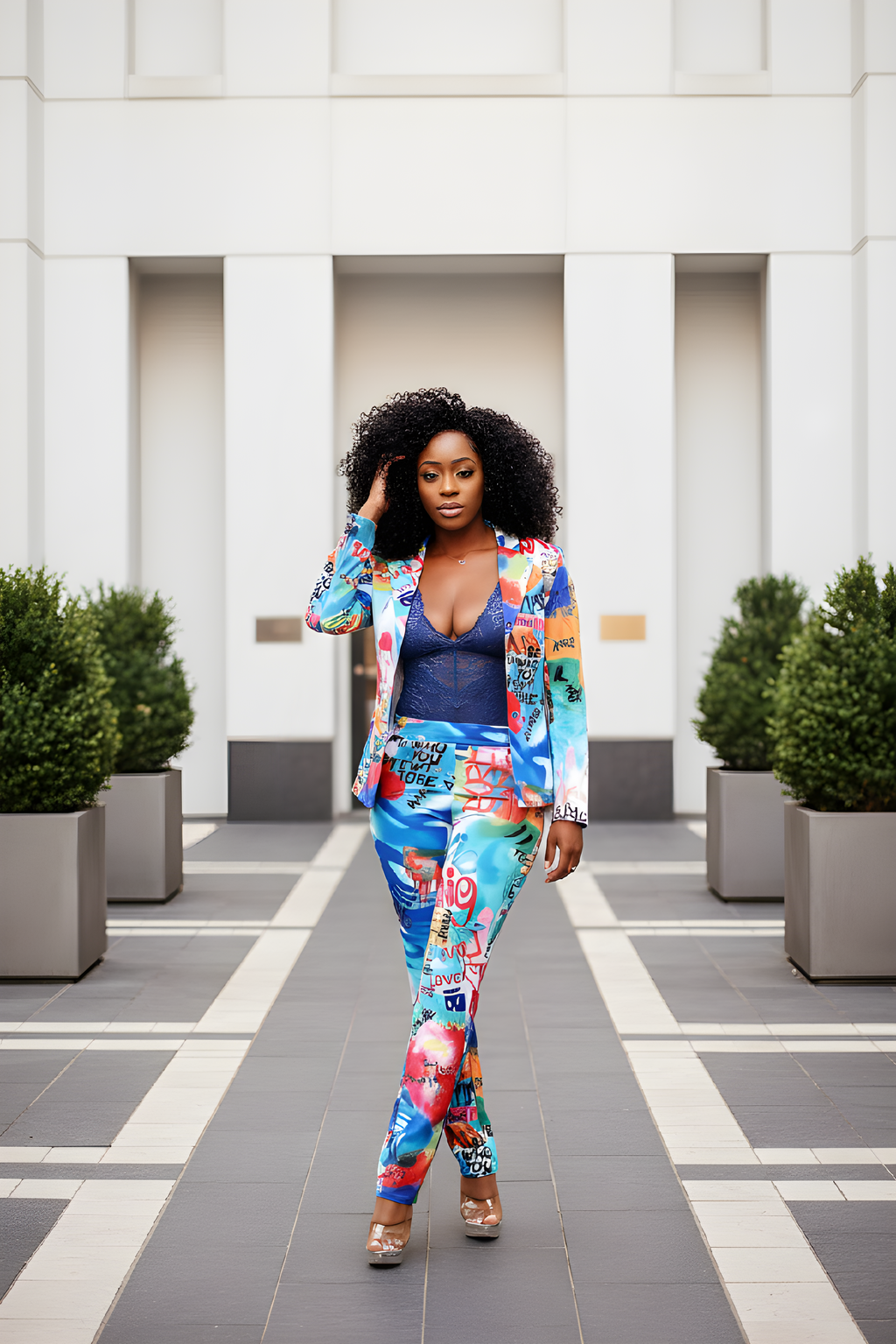 Blazer Pants Set image 0