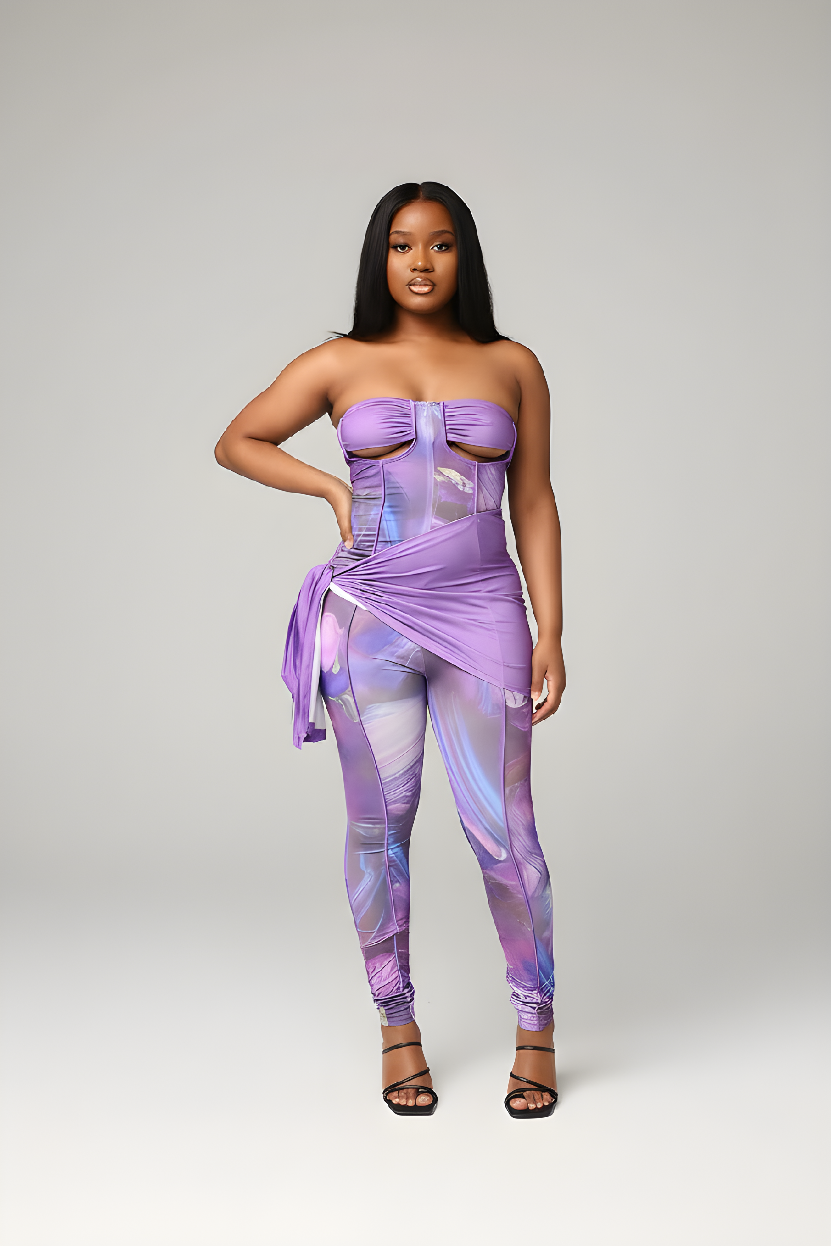 Scarf Tie Jumpsuit image 0