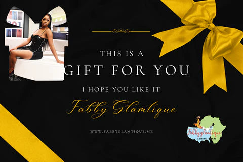 Fabby Glamtique Gift Card-The Perfect Style Suprise