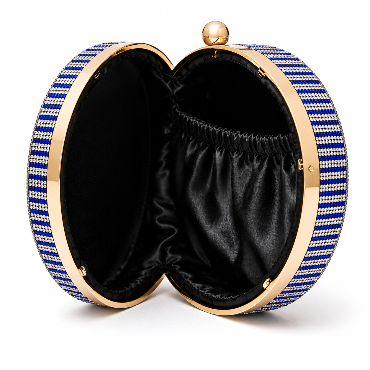Crystal Dollar Coin Clutch Purse