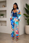 Blazer Pants Set
