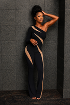Mesh Jumpsuit