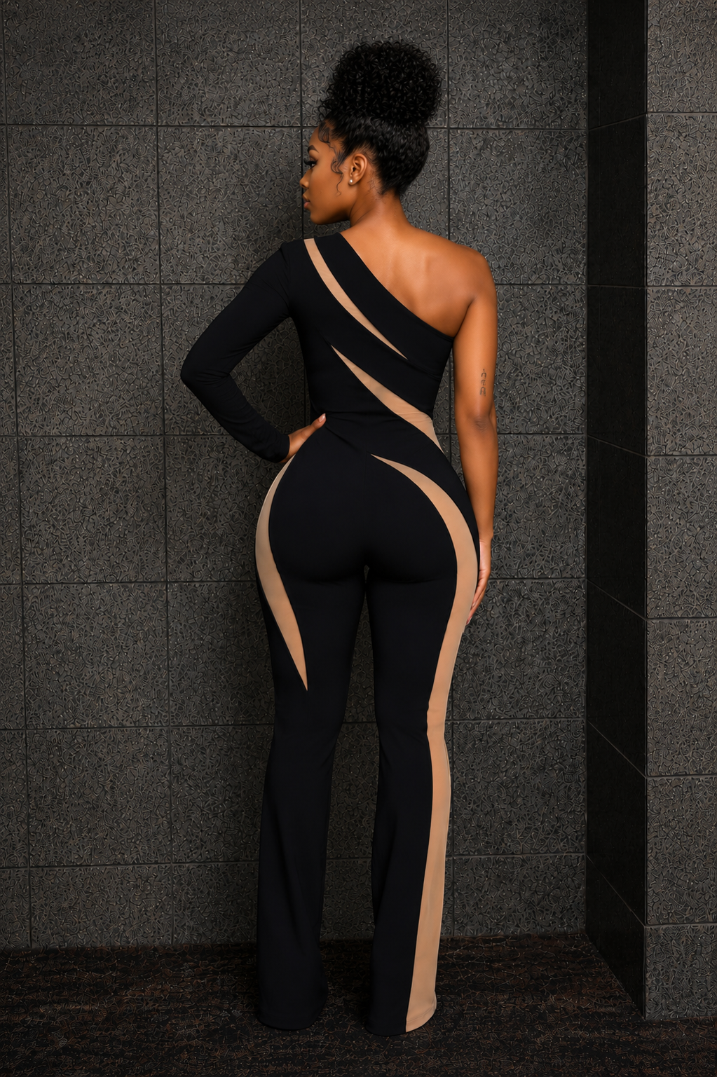 Mesh Jumpsuit