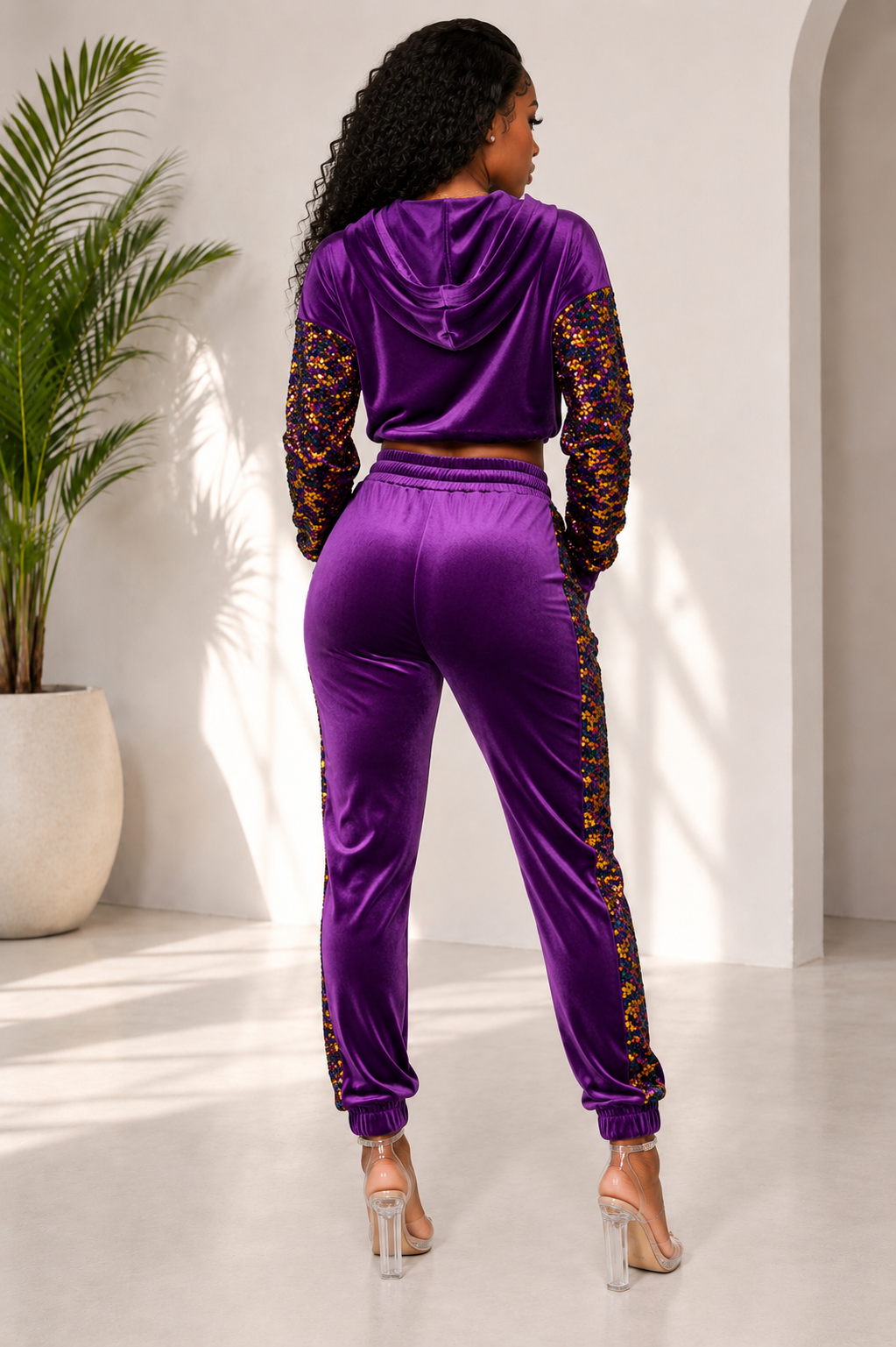 Sequin Sweatsuit