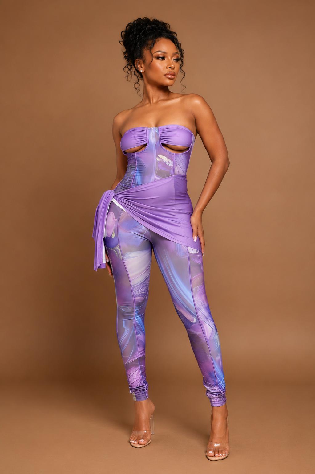 Scarf Tie Jumpsuit