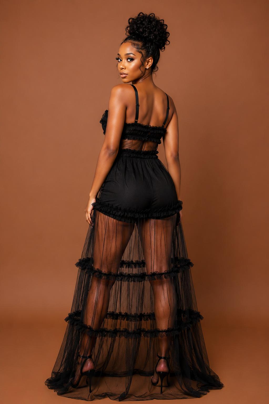 Maxi Romper Dress